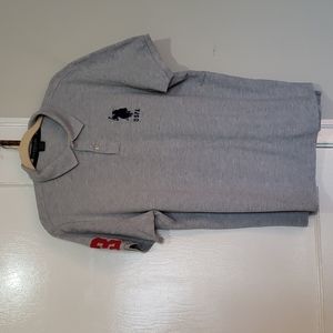 U.S.POLO ASSN Men's Gray Shirt